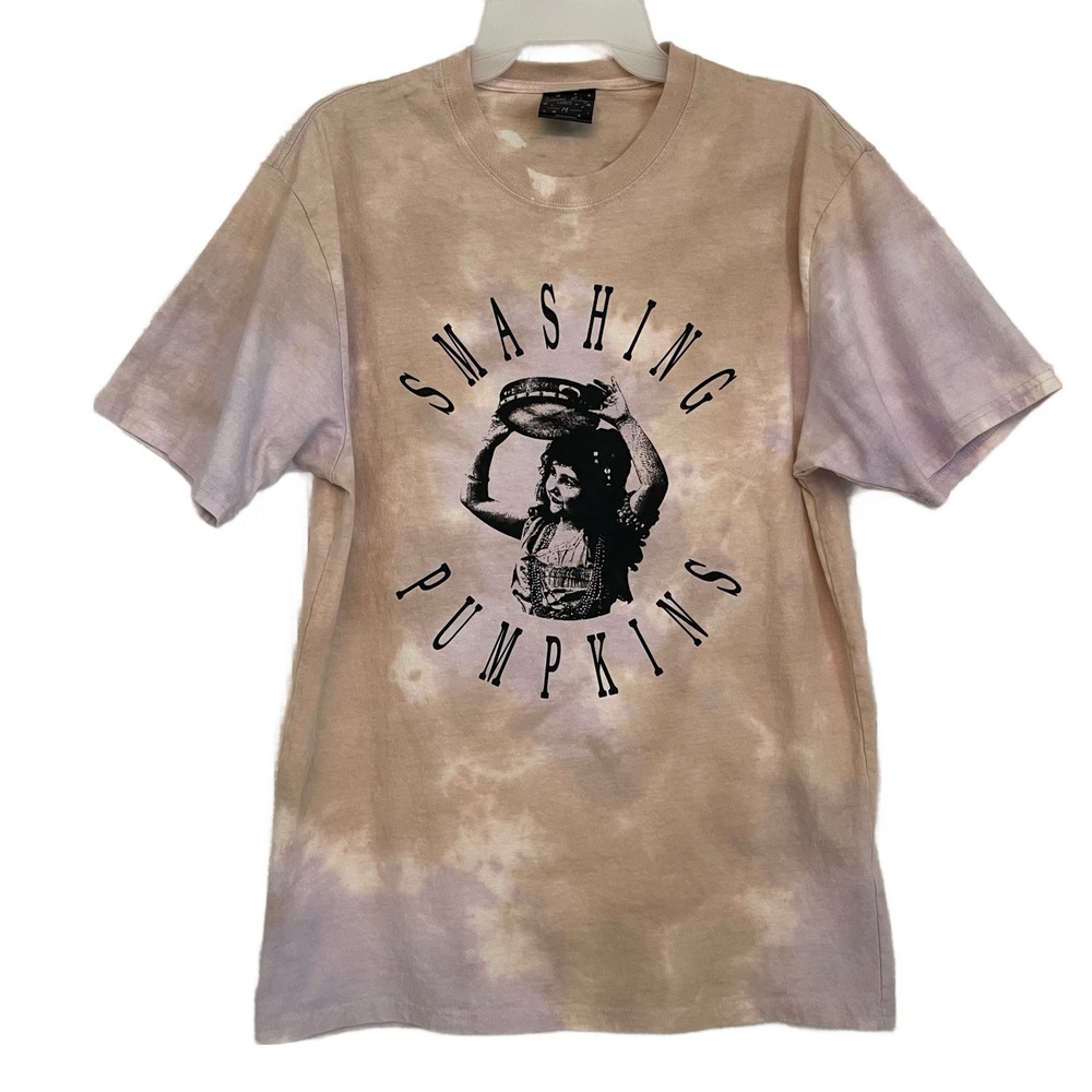Smashing Pumpkins X HUF Tie Dye Altitude Not Attitude T-Shirt Mens Size Medium
